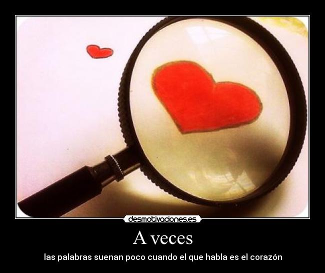 A veces -