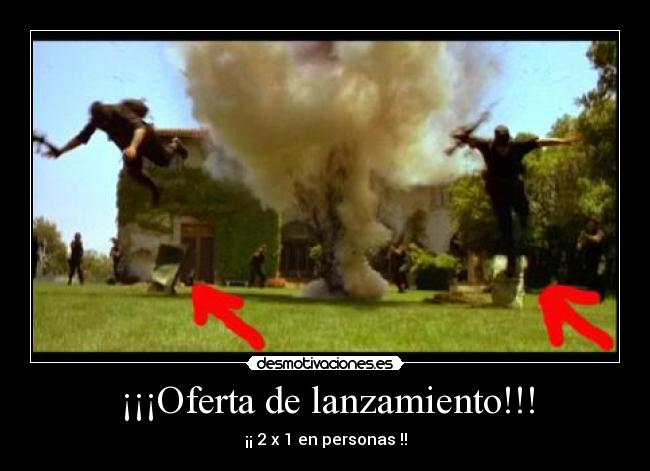 ¡¡¡Oferta de lanzamiento!!! - ¡¡ 2 x 1 en personas !!