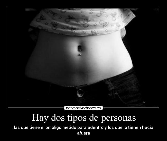 Hay dos tipos de personas - 