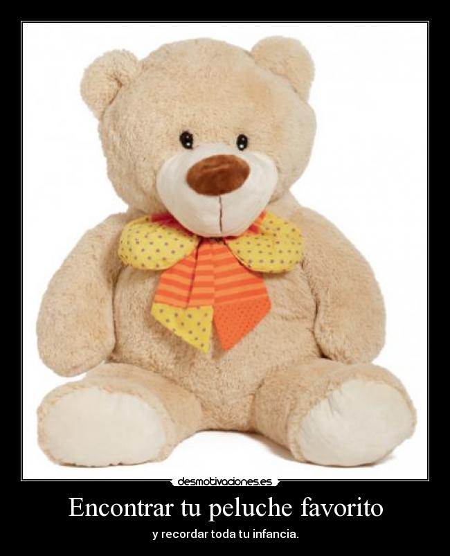 Encontrar tu peluche favorito -