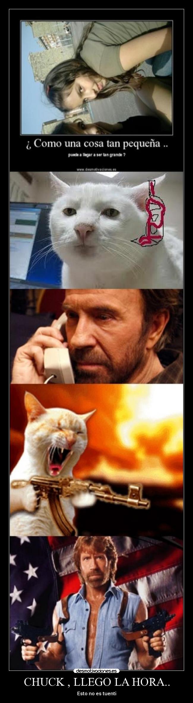CHUCK , LLEGO LA HORA.. - Esto no es tuenti