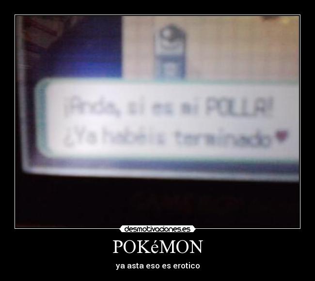 POKéMON - ya asta eso es erotico