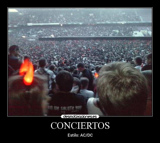 CONCIERTOS - Estilo: AC/DC