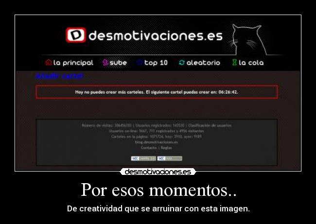 Por esos momentos.. -