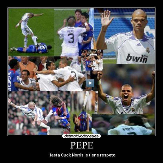 PEPE - Hasta Cuck Norris le tiene respeto