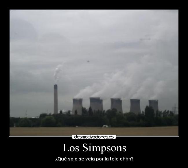 carteles simpsons los simpsons desmotivaciones