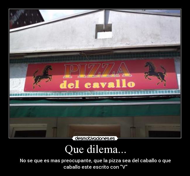 carteles dilema cavallo desmotivaciones
