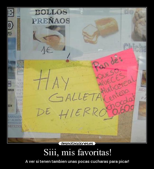 Siii, mis favoritas! - 