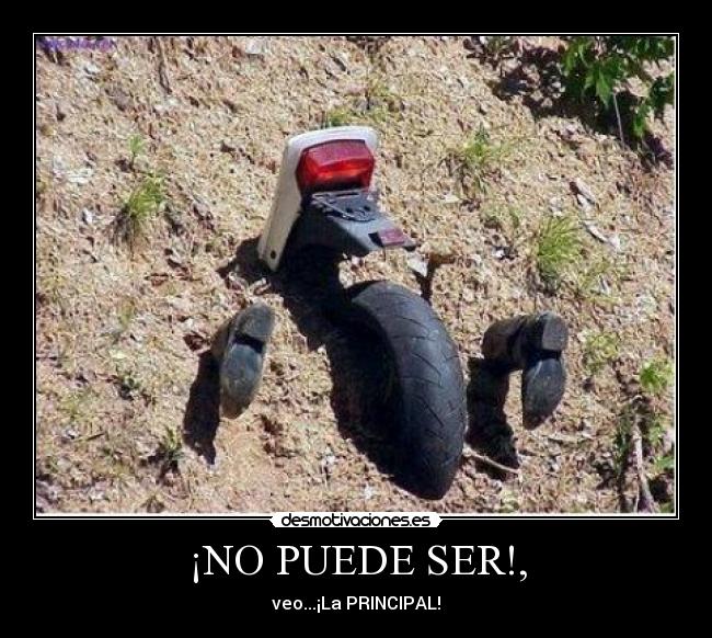 ¡NO PUEDE SER!, - 