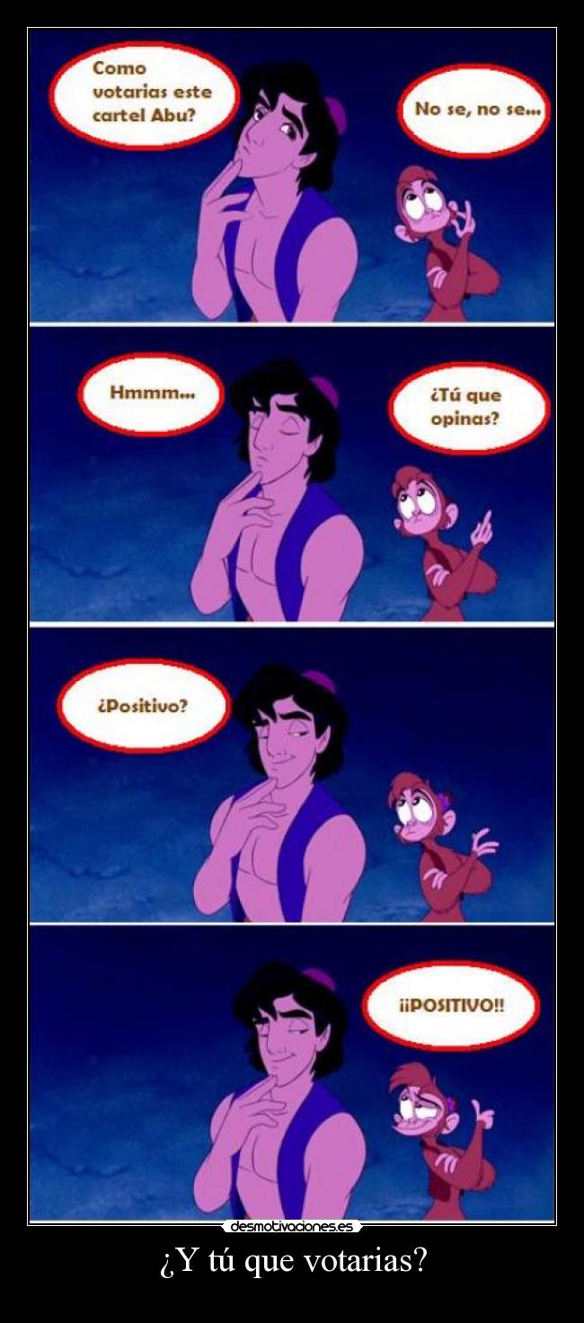 carteles aladdin desmotivaciones