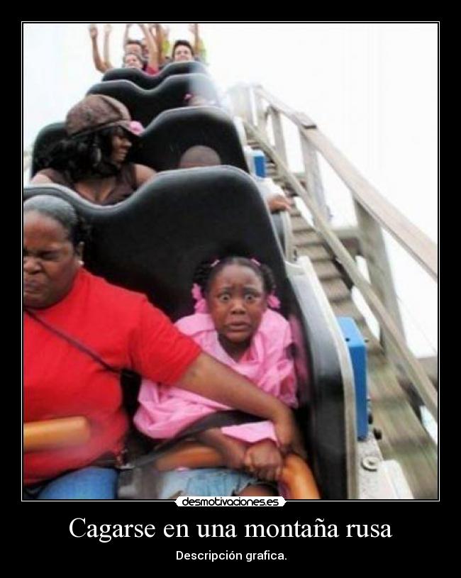 Cagarse en una montaña rusa - 
