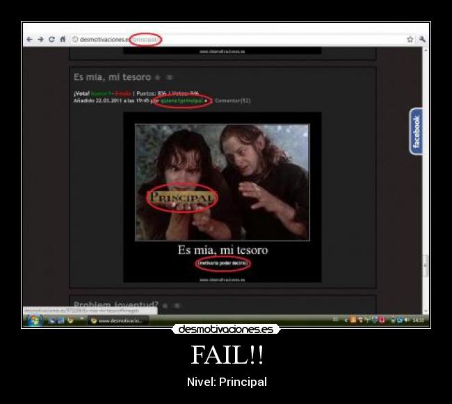 FAIL!! - Nivel: Principal