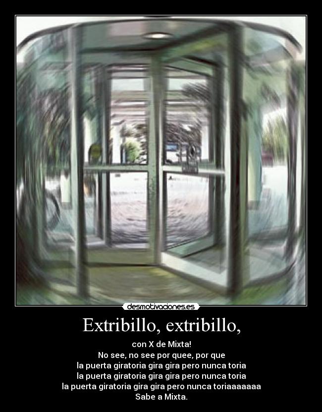 Extribillo, extribillo, -