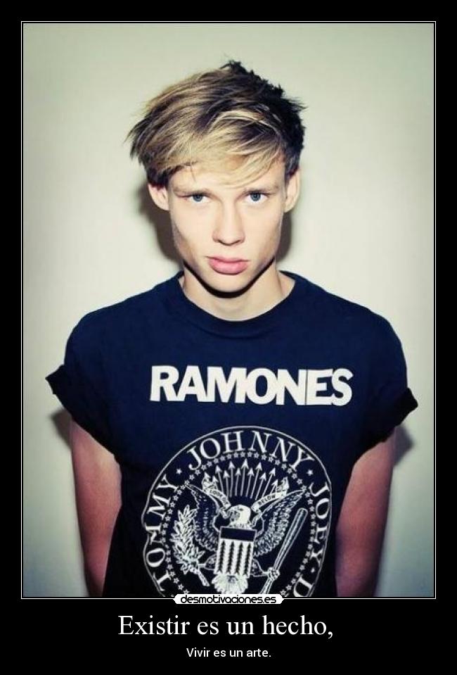 Existir es un hecho, -