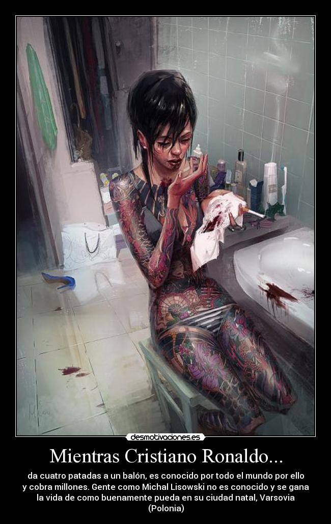 Mientras Cristiano Ronaldo... -
