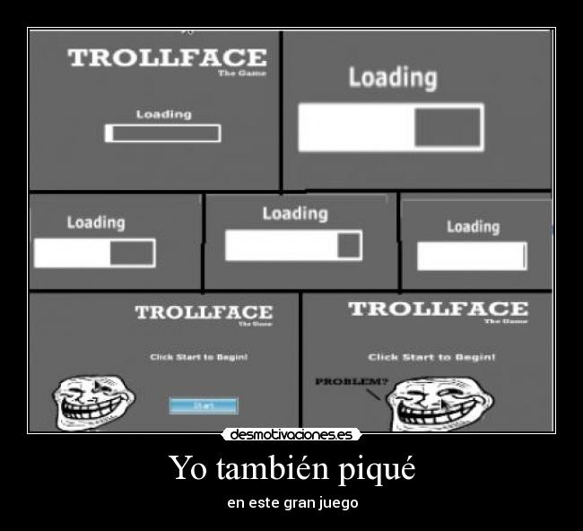 carteles trollface desmotivaciones