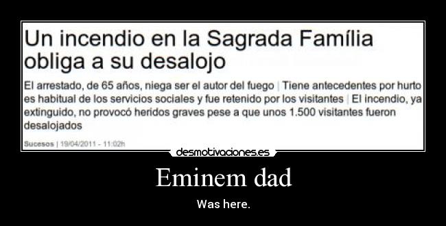 Eminem dad - Was here.