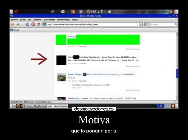 Motiva - que lo pongan por ti.