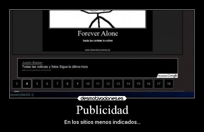 Publicidad - En los sitios menos indicados...