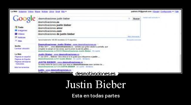 carteles justin bieber desmotivaciones