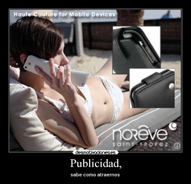 Publicidad, -