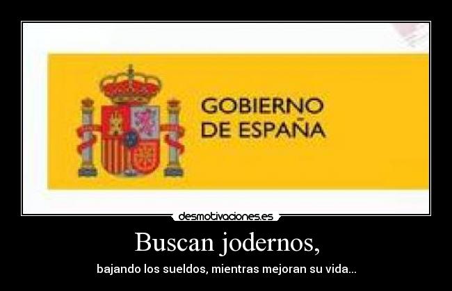 Buscan jodernos, - 