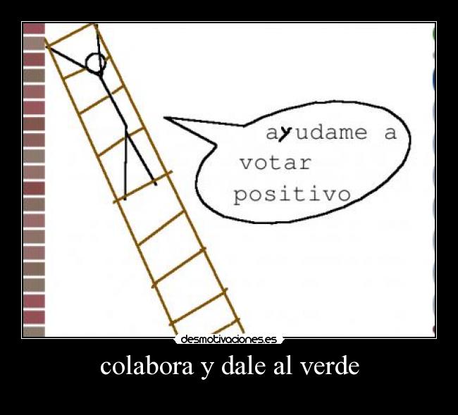 colabora y dale al verde - 