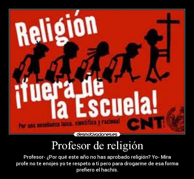 Profesor de religión - 
