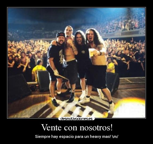 Vente con nosotros! -