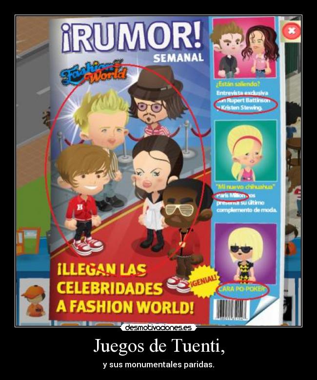 Juegos de Tuenti, - 
