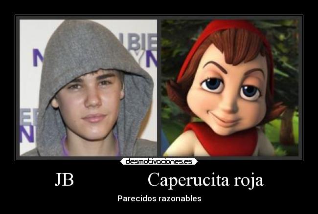 JB Caperucita roja - Parecidos razonables