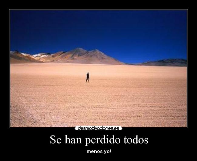 Se han perdido todos - 