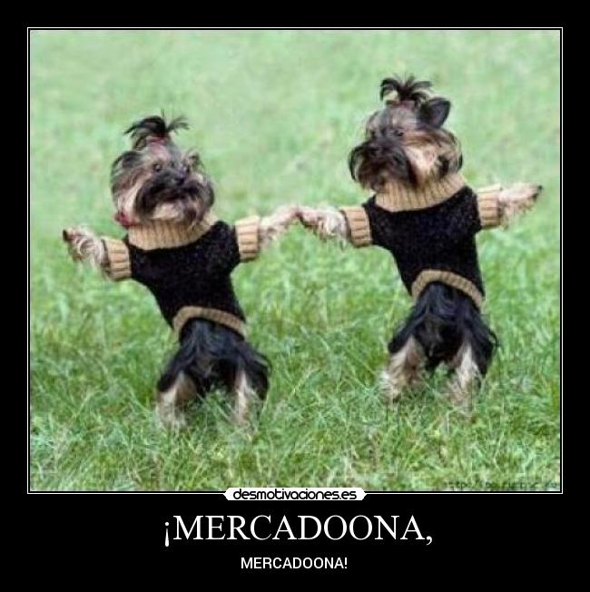 ¡MERCADOONA, - MERCADOONA! ♫