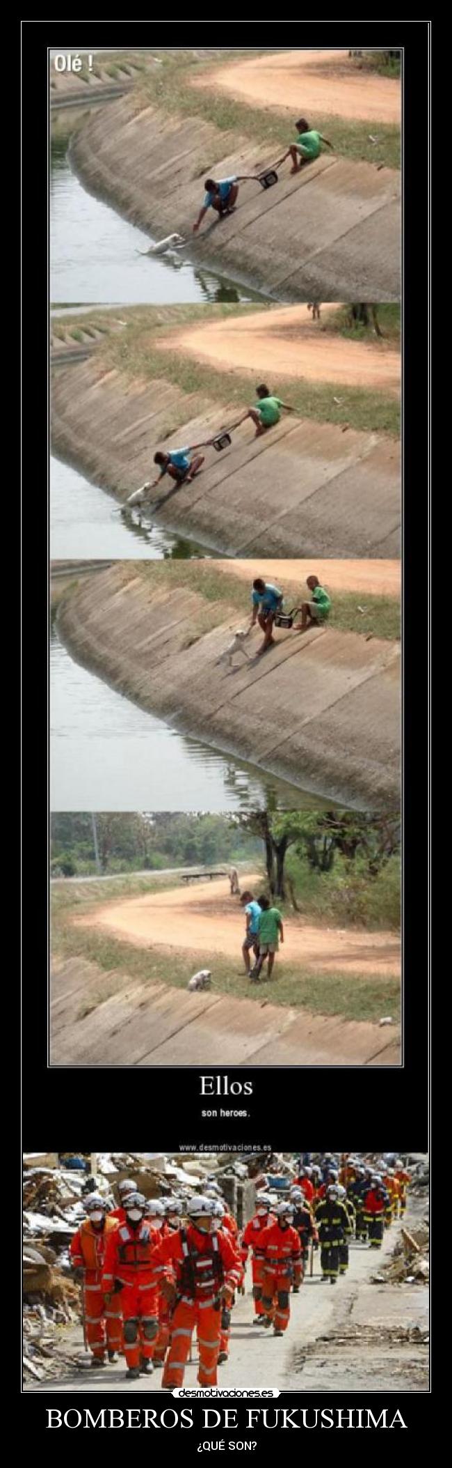 BOMBEROS DE FUKUSHIMA -