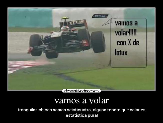 vamos a volar -