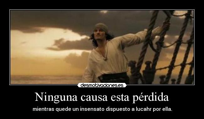 Ninguna causa esta pérdida - 