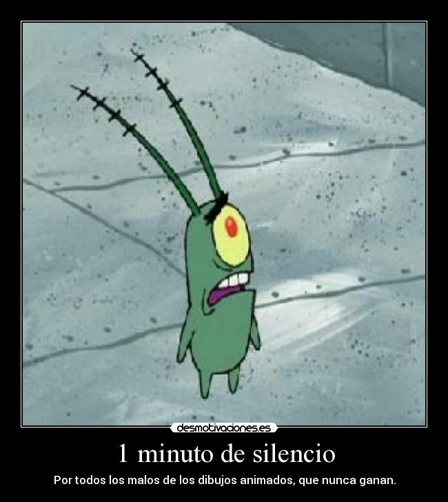 1 minuto de silencio -