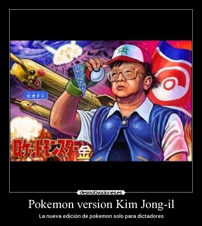 Pokemon version Kim Jong-il -