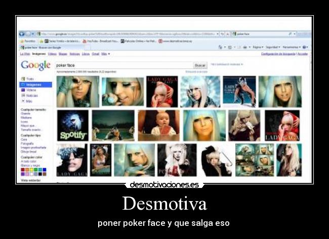 Desmotiva - poner poker face y que salga eso 