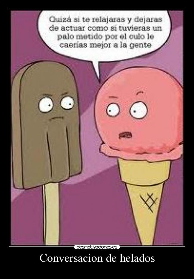 Conversacion de helados -