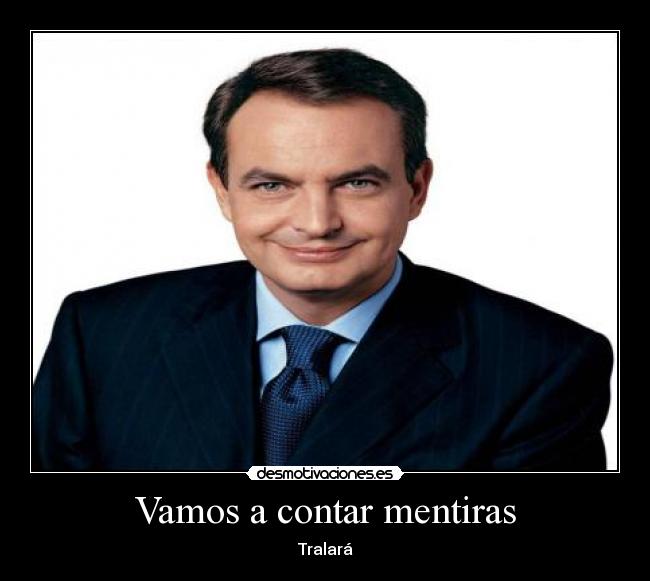 Vamos a contar mentiras - Tralará