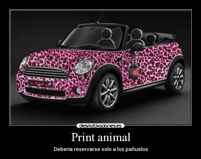 Print animal -