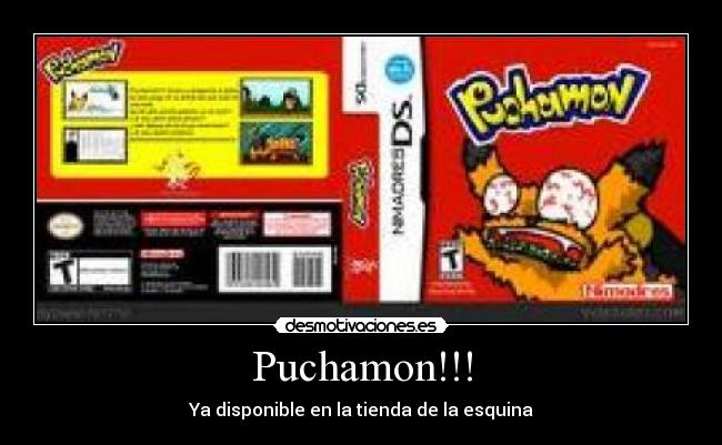 Puchamon!!! - Ya disponible en la tienda de la esquina
