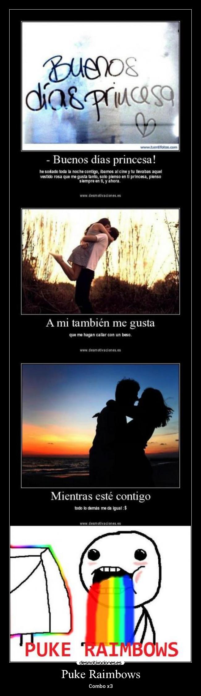 Puke Raimbows - Combo x3