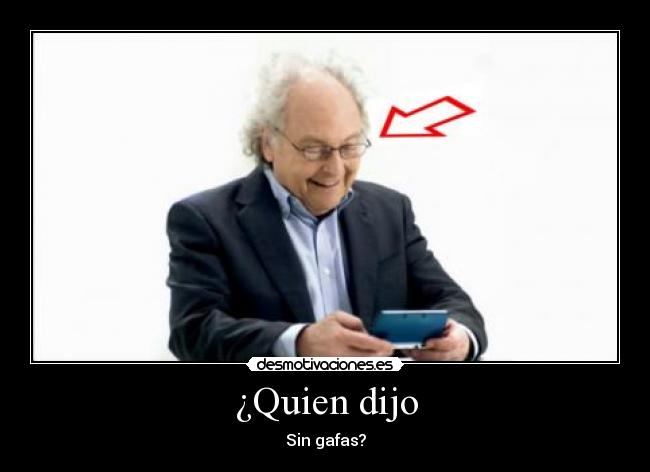 carteles punset gafas 3d nintendo desmotivaciones