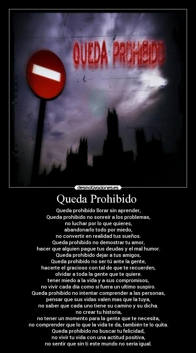 Queda Prohibido  - 