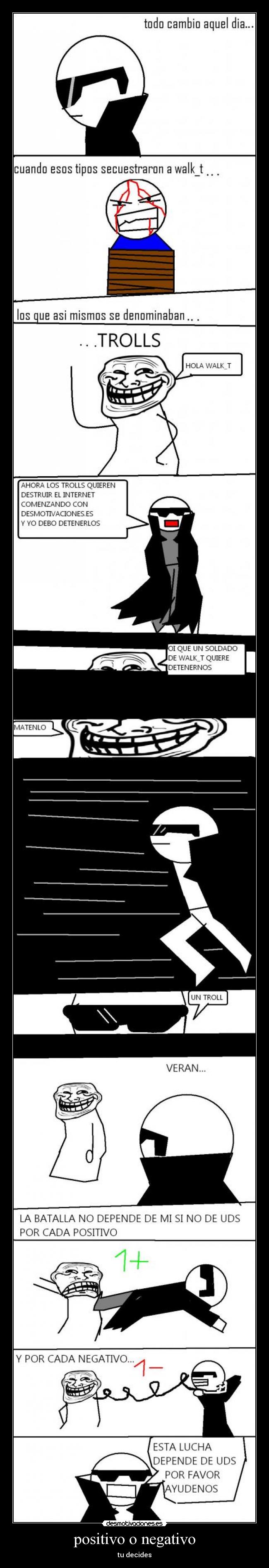 positivo o negativo -