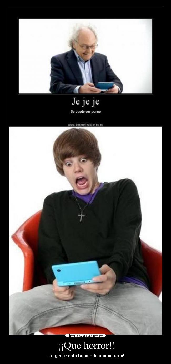 carteles justin bieber eduardo punset porno desmotivaciones