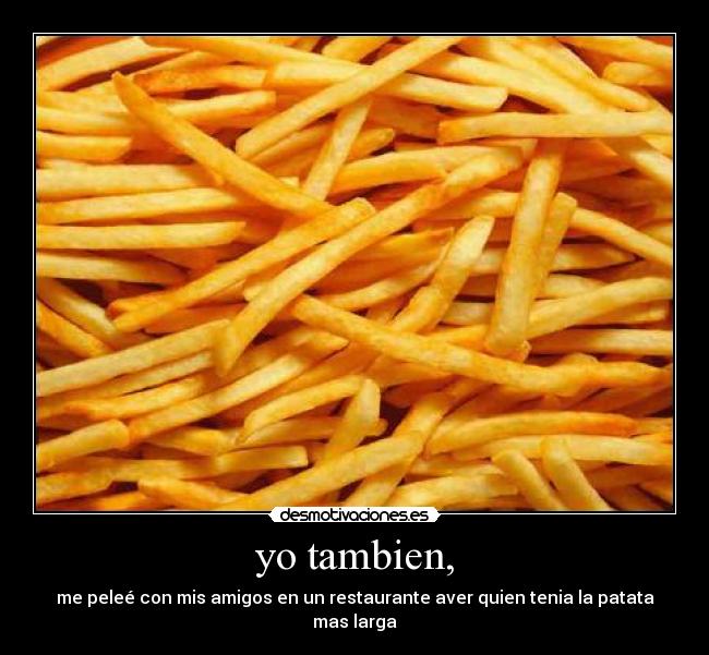 yo tambien, - 