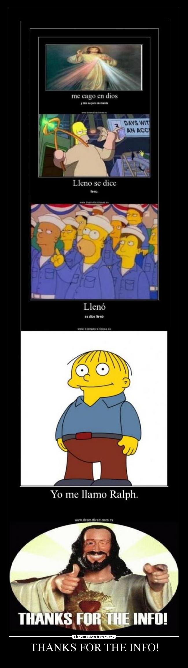 THANKS FOR THE INFO! -